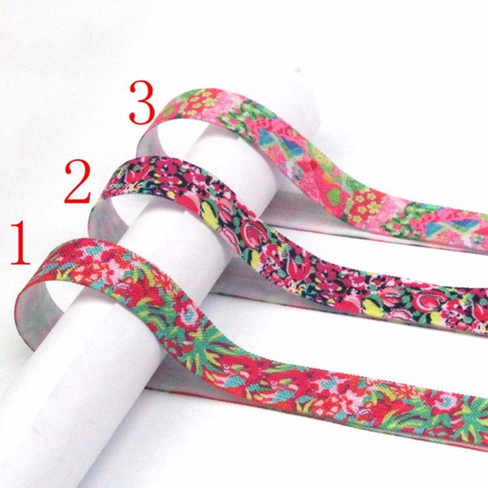 100 yards/lot 5/8   Ĺ μ  foe fold over elastic for girl hair ties ׼ welcome custom